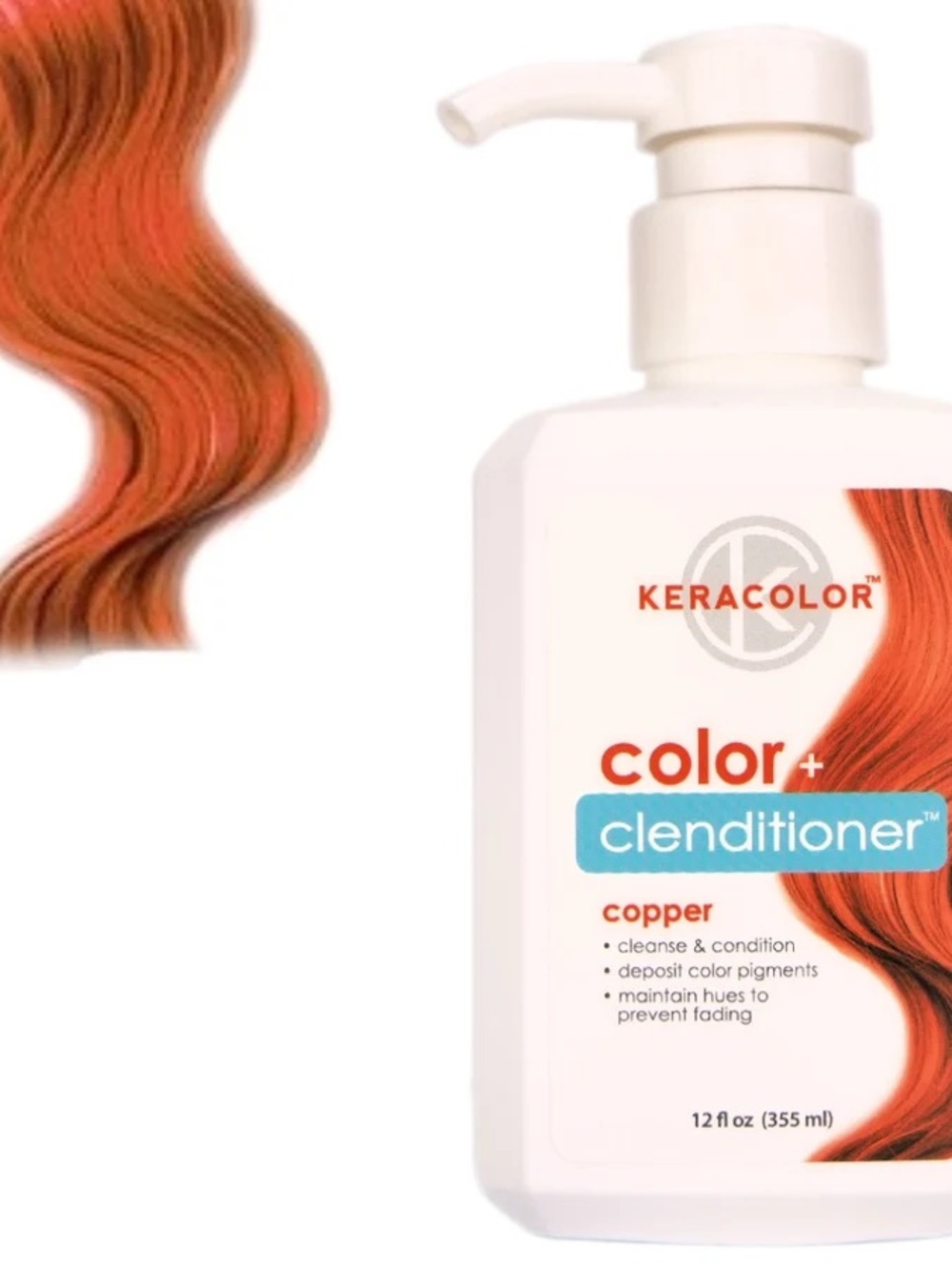 Keracolor Color+ Clenditioner Color-Depositing Conditioner •Copper•